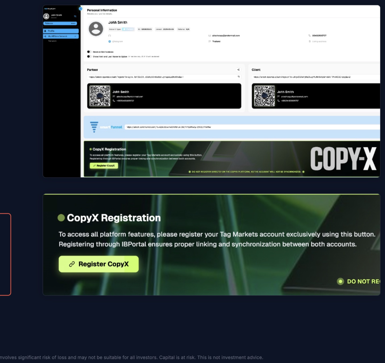Register CopyX