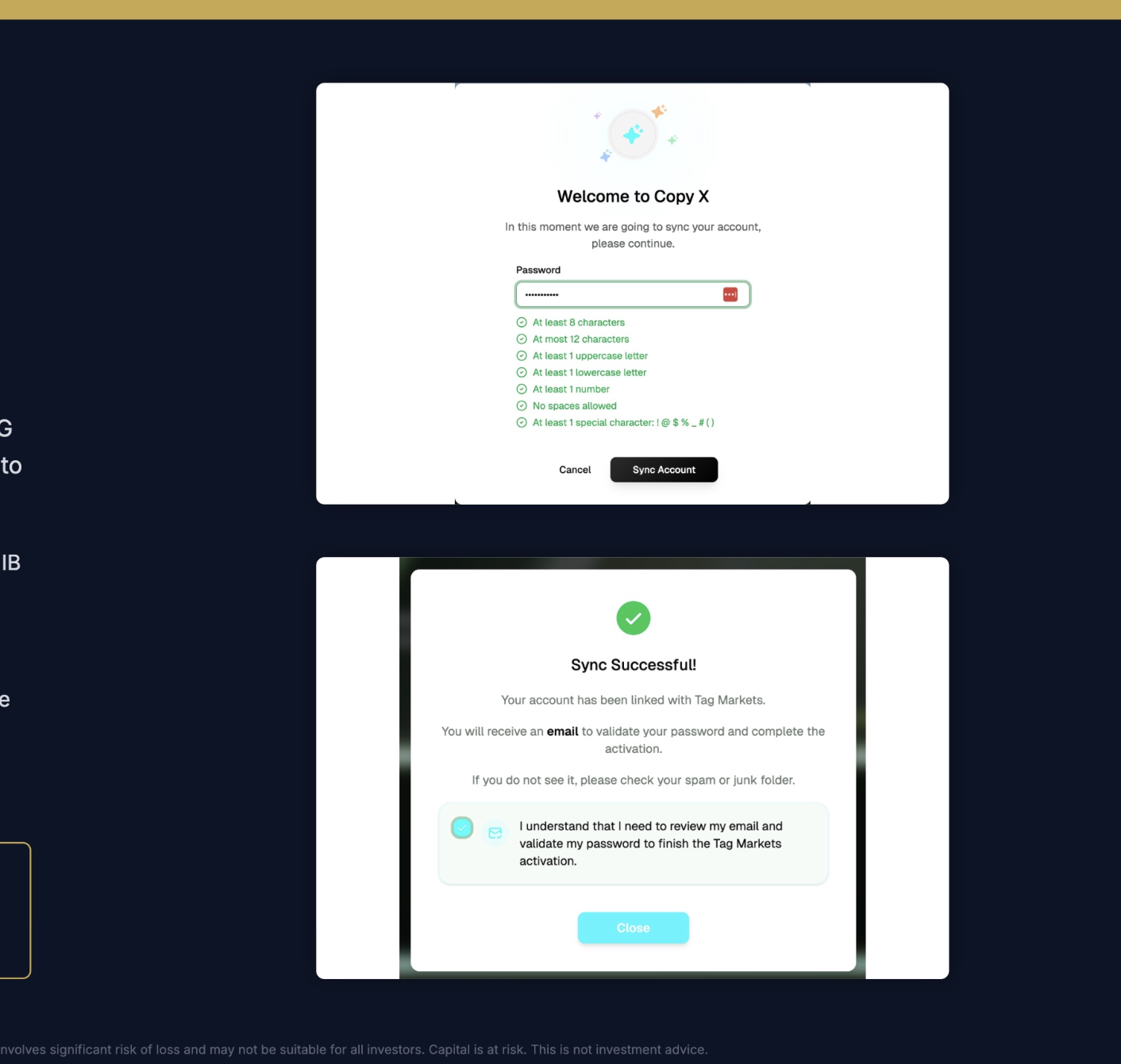 Sync Your Account