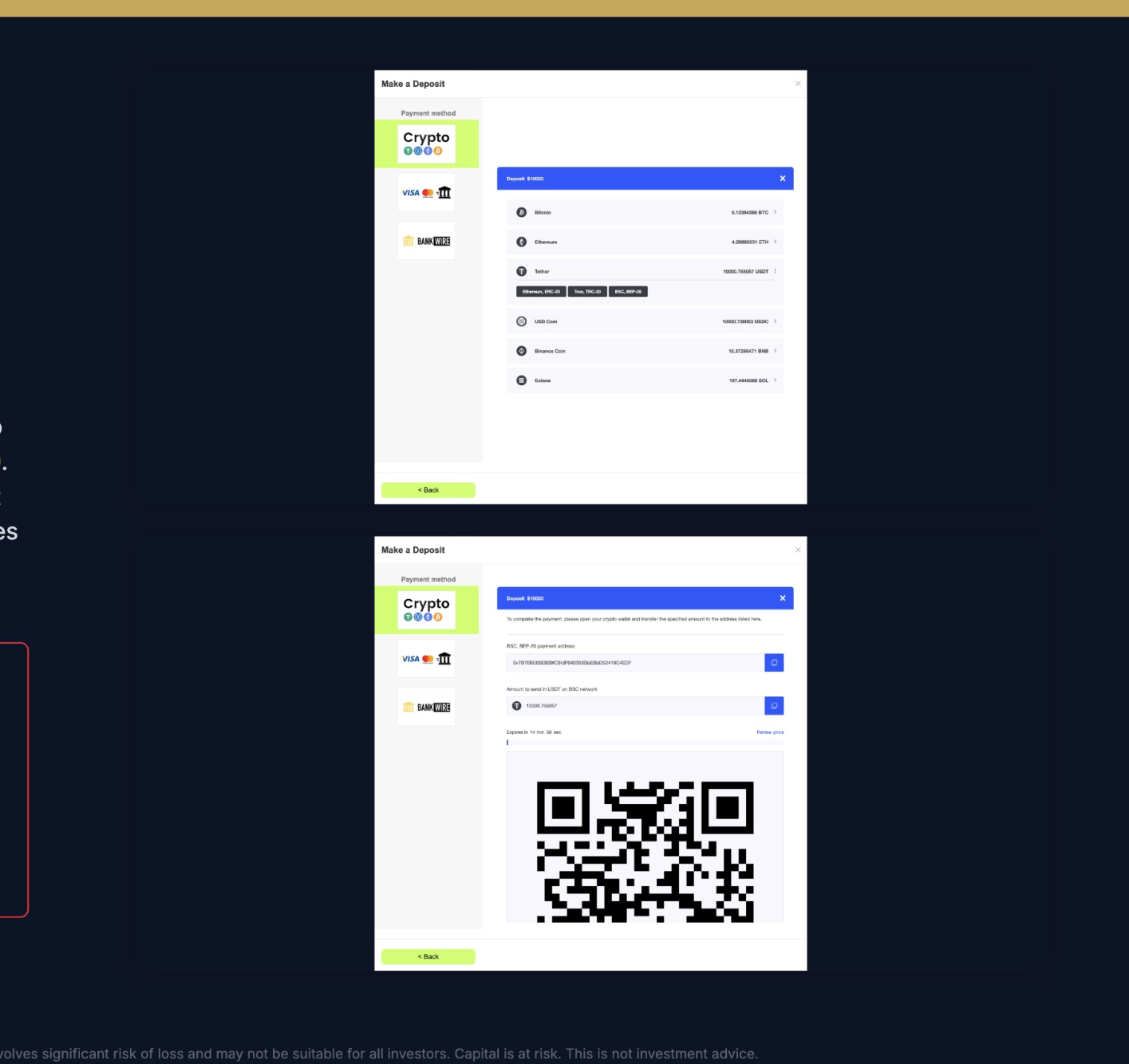 Send Your Crypto